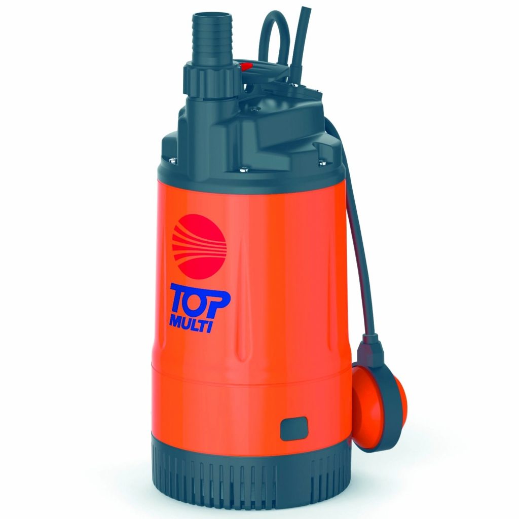 Pompe Électrique Submersible Multigirante Pedrollo Top Multi 2 - Art.48TPM070 A1U - 0,55 KW
